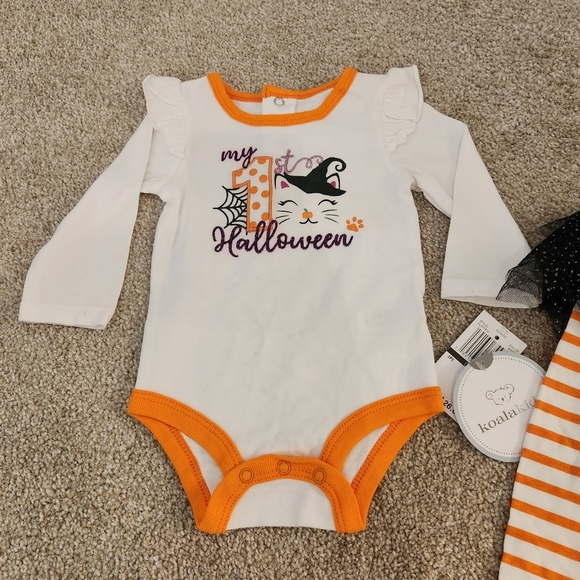 New with tags! Baby Girl's My 1st Halloween Outfit size 0-3M - Picture 3 of 5